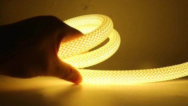 OMNI ROPE 25mm Diameter White 360° Silicone Neon Strip