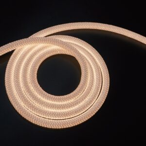 OMNI ROPE 13mm Diameter White 360° Silicone Neon Strip