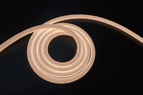 OMNI ROPE 13mm Diameter White 360° Silicone Neon Strip